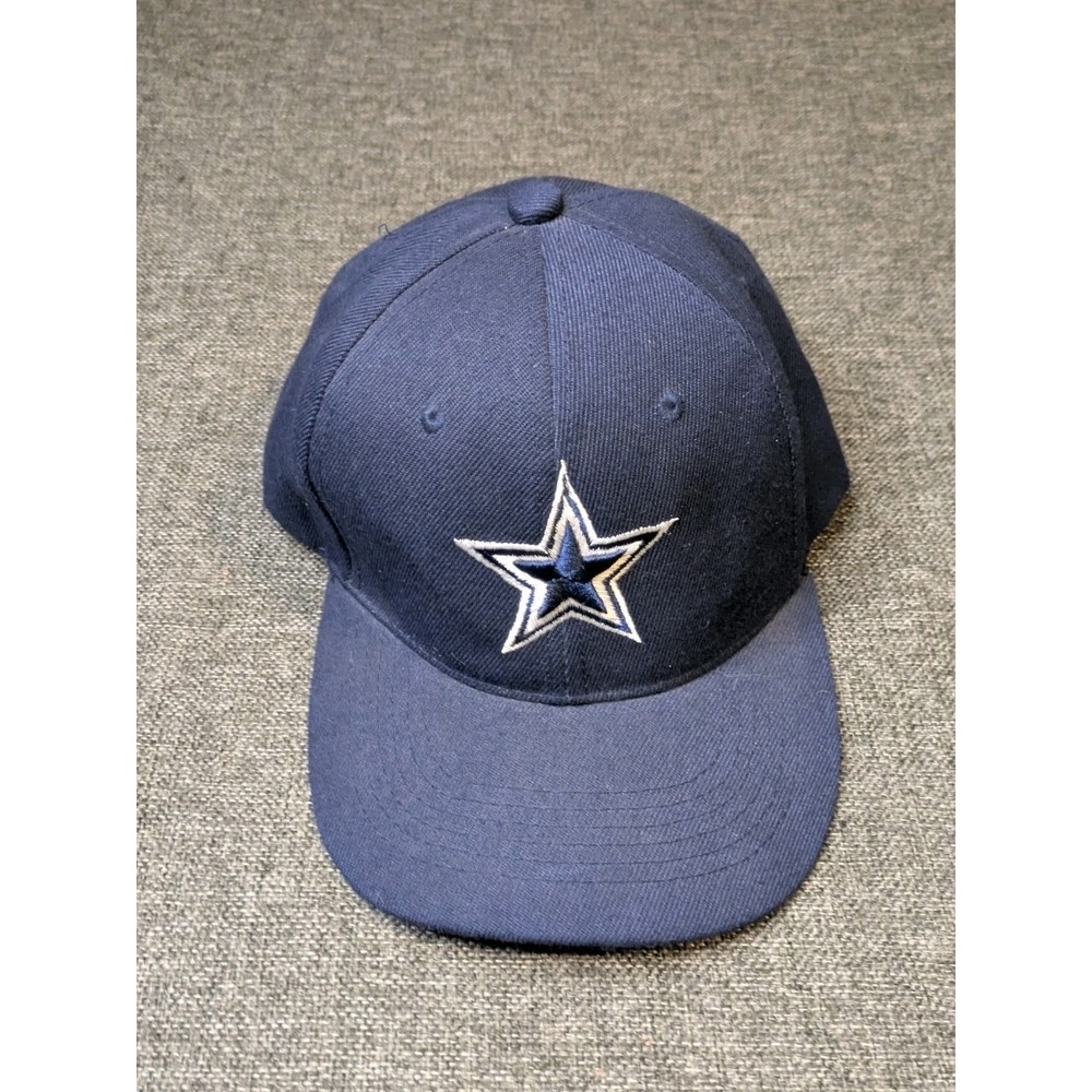 Dallas Cowboys Embroidered NFL Logo Hat Blue Adjustable Strap Back Blue Star Cap